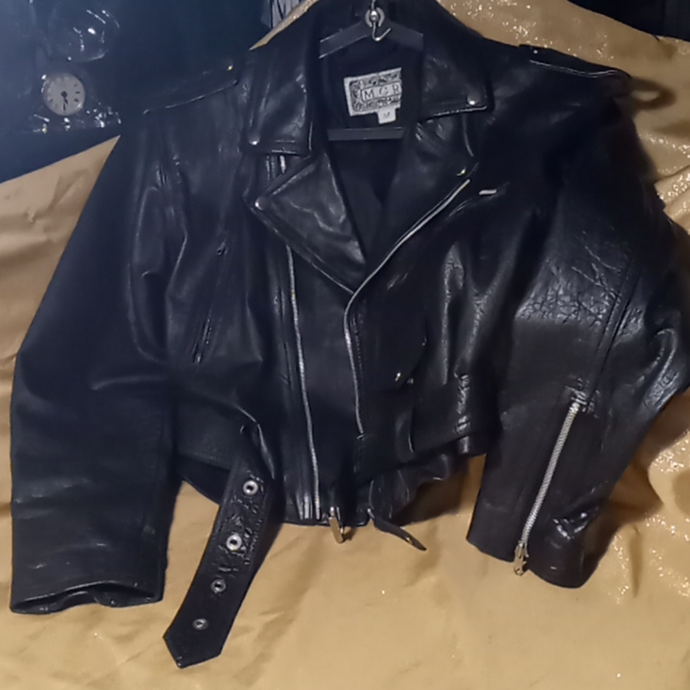 Leather jacket